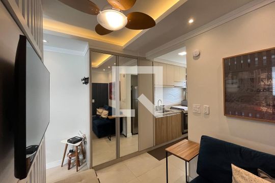 Studio de kitnet/studio para alugar com 1 quarto, 35m² em José Menino, Santos