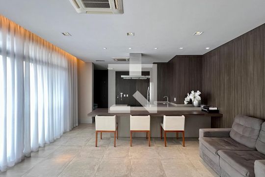 Área comum de apartamento à venda com 2 quartos, 56m² em Vila Madalena, São Paulo