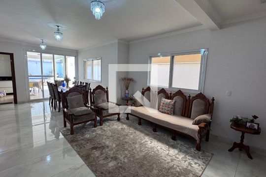 Sala de casa de condomínio à venda com 4 quartos, 311m² em Swiss Park, Campinas