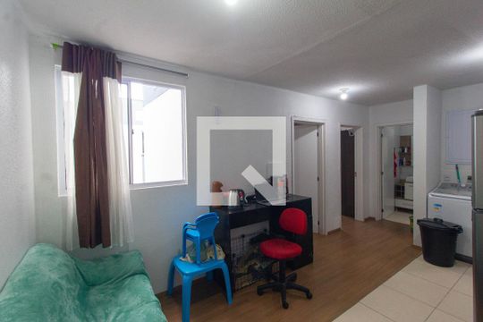 Sala de apartamento para alugar com 2 quartos, 44m² em Feitoria, São Leopoldo