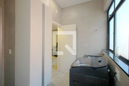 Área de Serviço de apartamento à venda com 4 quartos, 140m² em Carmo, Belo Horizonte
