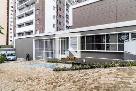 Fachada e portaria de casa de condomínio para alugar com 1 quarto, 25m² em Vila Butantã, São Paulo
