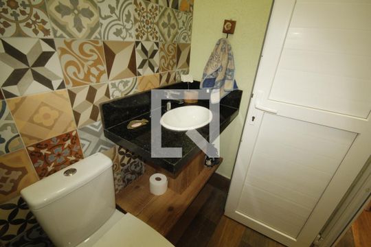 Lavabo 2 de casa de condomínio à venda com 4 quartos, 961m² em Jardim Petropolis, Nova Lima