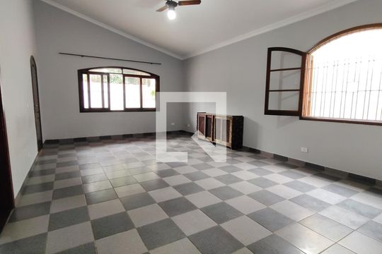 Sala de casa para alugar com 3 quartos, 150m² em Loteamento Joao Batista Juliao, Guarujá