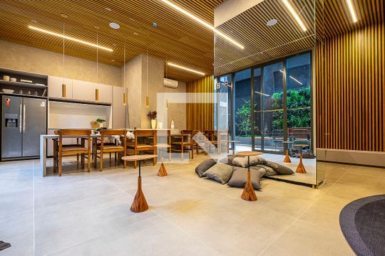 Salão de Festas de apartamento para alugar com 1 quarto, 34m² em Pinheiros, São Paulo