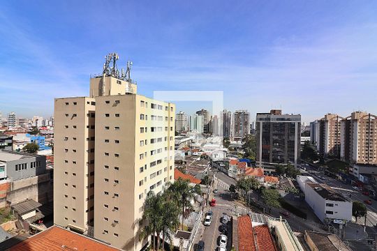 Sacada vista de apartamento à venda com 2 quartos, 78m² em Baeta Neves, São Bernardo do Campo