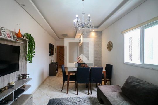 Sala de apartamento para alugar com 3 quartos, 166m² em Santa Maria, São Caetano do Sul
