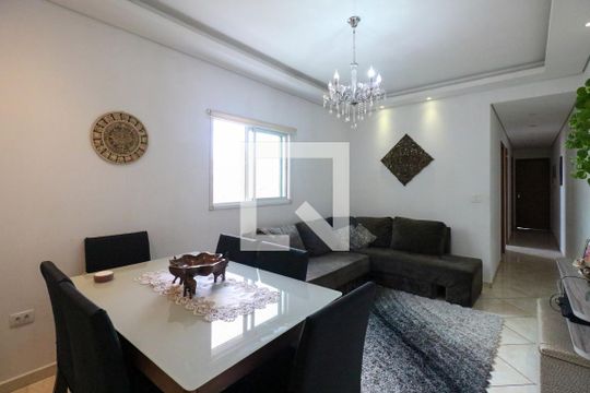 Sala de apartamento para alugar com 3 quartos, 166m² em Santa Maria, São Caetano do Sul