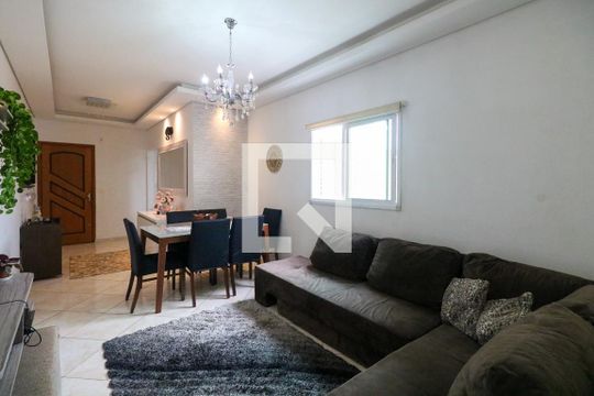 Sala de apartamento para alugar com 3 quartos, 166m² em Santa Maria, São Caetano do Sul