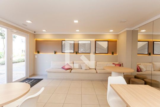 Área comum - Salão de festas de apartamento à venda com 1 quarto, 28m² em Jardim Cidalia, São Paulo