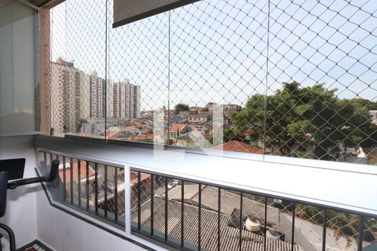 Vista da Sala de apartamento para alugar com 3 quartos, 106m² em Vila Prudente, São Paulo