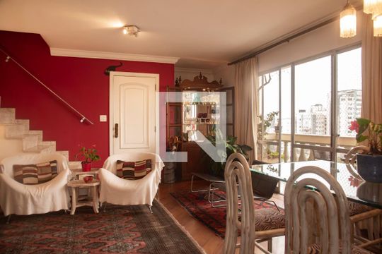 Sala 1 de apartamento à venda com 3 quartos, 220m² em Vila Clementino, São Paulo
