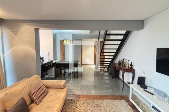 Sala - Sala de Jantar de apartamento para alugar com 1 quarto, 97m² em Jardim, Santo André