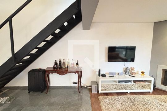 Sala - Sala de Jantar de apartamento para alugar com 1 quarto, 97m² em Jardim, Santo André