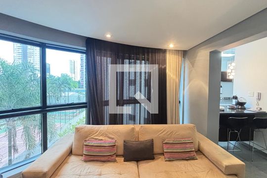 Sala - Sala de Jantar de apartamento para alugar com 1 quarto, 97m² em Jardim, Santo André