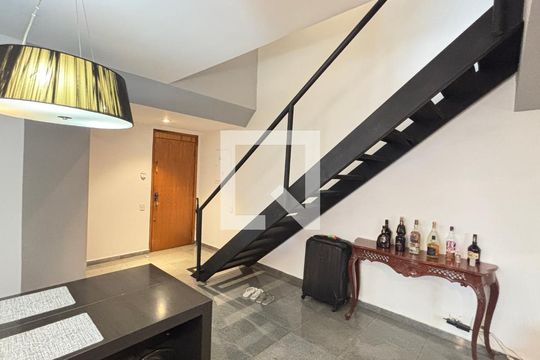 Sala - Sala de Jantar de apartamento para alugar com 1 quarto, 97m² em Jardim, Santo André