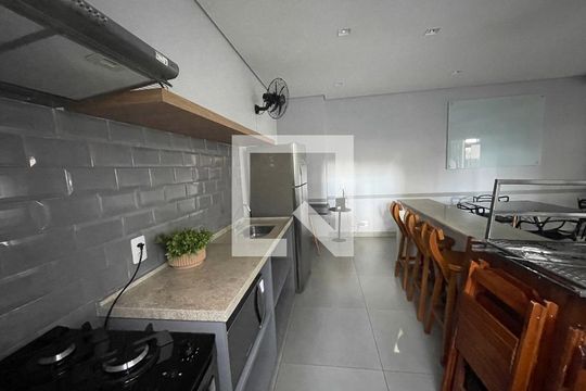 Área comum cozinha de apartamento à venda com 2 quartos, 38m² em Vila Flora, Guarulhos