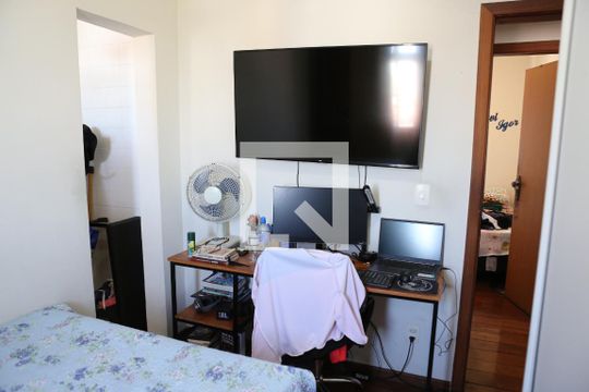 Quarto 2 de apartamento à venda com 3 quartos, 86m² em Santa Cruz Industrial, Contagem