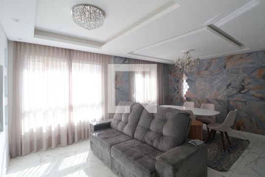 Sala de apartamento para alugar com 2 quartos, 76m² em Marechal Rondon, Canoas