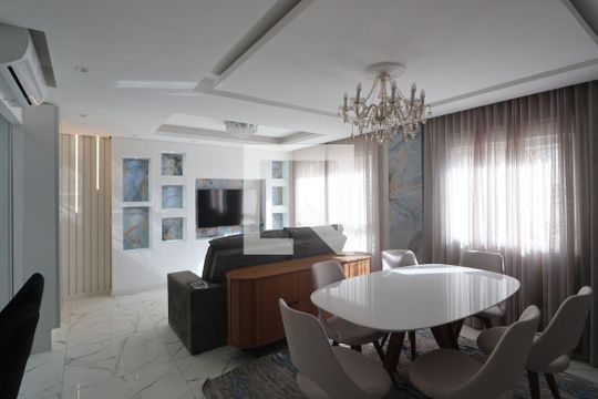 Sala de apartamento para alugar com 2 quartos, 76m² em Marechal Rondon, Canoas