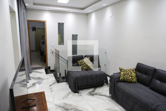 Sala de casa à venda com 3 quartos, 137m² em Diamante, Belo Horizonte