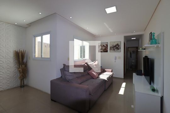 Sala de apartamento para alugar com 2 quartos, 104m² em Vila Príncipe de Gales, Santo André
