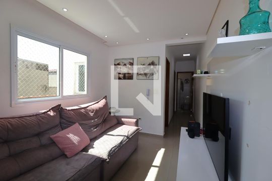 Sala de apartamento para alugar com 2 quartos, 104m² em Vila Príncipe de Gales, Santo André