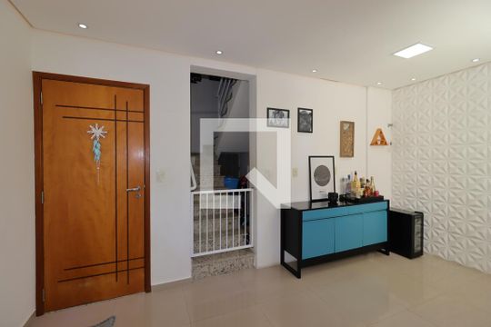 Sala de apartamento para alugar com 2 quartos, 104m² em Vila Príncipe de Gales, Santo André