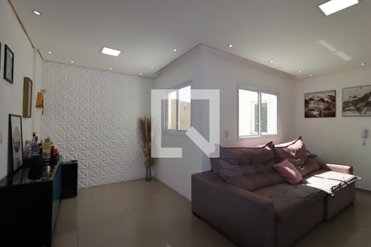 Sala de apartamento para alugar com 2 quartos, 104m² em Vila Príncipe de Gales, Santo André