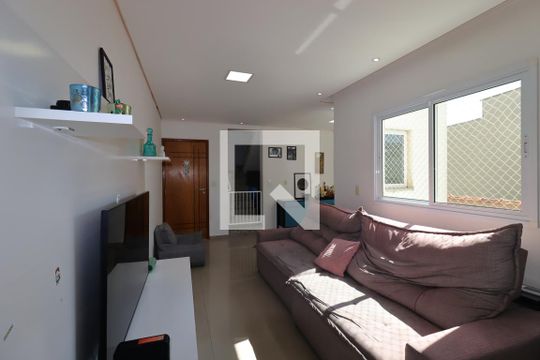 Sala de apartamento para alugar com 2 quartos, 104m² em Vila Príncipe de Gales, Santo André
