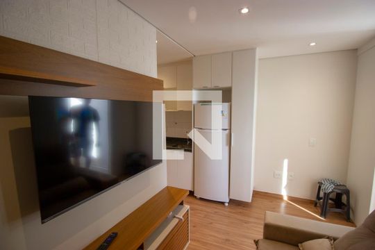 Cozinha de apartamento à venda com 1 quarto, 25m² em Asa Sul, Brasília