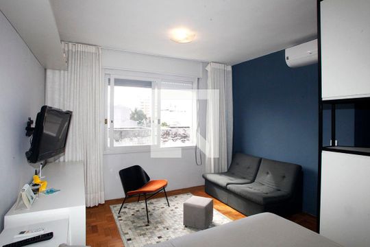 Studio de apartamento à venda com 1 quarto, 34m² em Higienópolis, Porto Alegre