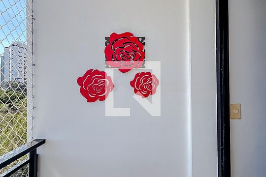 Varanda da Sala de apartamento para alugar com 1 quarto, 45m² em Parque da Mooca, São Paulo