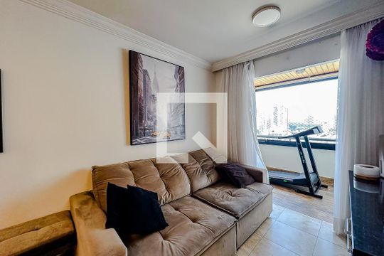 Sala de apartamento à venda com 4 quartos, 82m² em Vila Regente Feijó, São Paulo