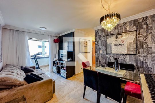 Sala de apartamento à venda com 4 quartos, 82m² em Vila Regente Feijó, São Paulo