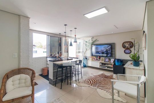 Sala 2 de apartamento à venda com 3 quartos, 280m² em Santana, Porto Alegre