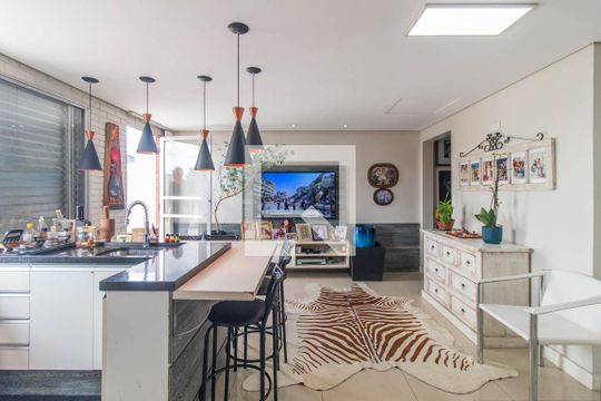 Sala 2 de apartamento à venda com 3 quartos, 280m² em Santana, Porto Alegre