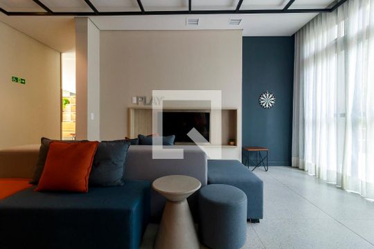 Área comum de apartamento para alugar com 1 quarto, 27m² em Campo Belo, São Paulo