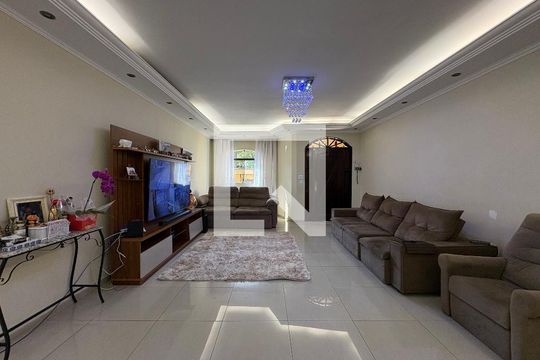 Sala de casa à venda com 3 quartos, 350m² em Vila Camilópolis, Santo André