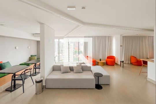 Área comum de apartamento à venda com 1 quarto, 33m² em Vila Mariana, São Paulo