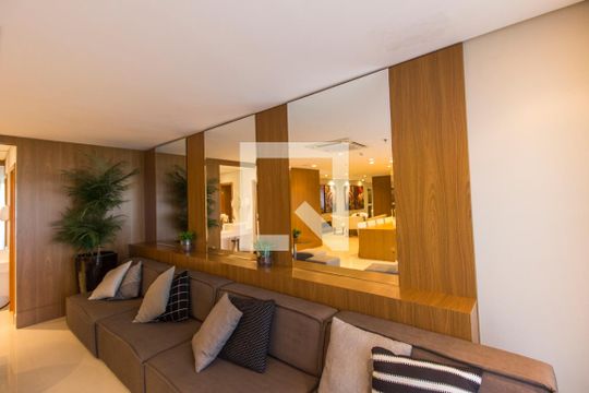 Área comum - Salão de festas de kitnet/studio à venda com 1 quarto, 45m² em Tamboré, Santana de Parnaíba