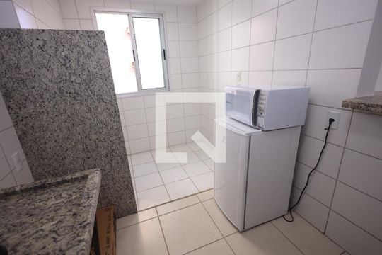 Cozinha de apartamento à venda com 2 quartos, 63m² em Residencial Eldorado, Goiânia
