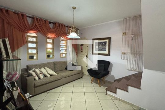 Sala de casa para alugar com 3 quartos, 198m² em Jardim Ipanema, Santo André