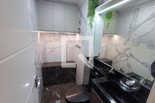 Cozinha de apartamento à venda com 2 quartos, 66m² em Vila Metalúrgica, Santo André
