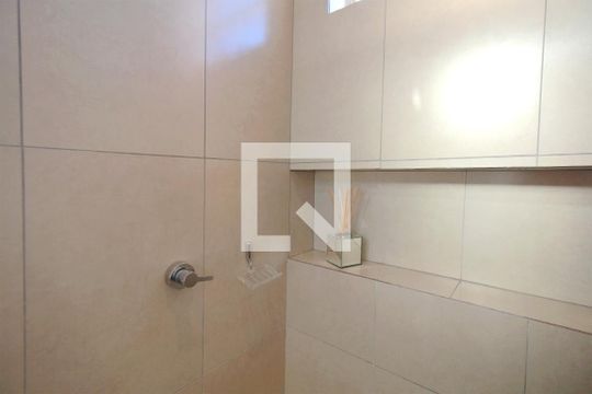 Banheiro da Suíte de apartamento à venda com 3 quartos, 97m² em Salgado Filho, Belo Horizonte