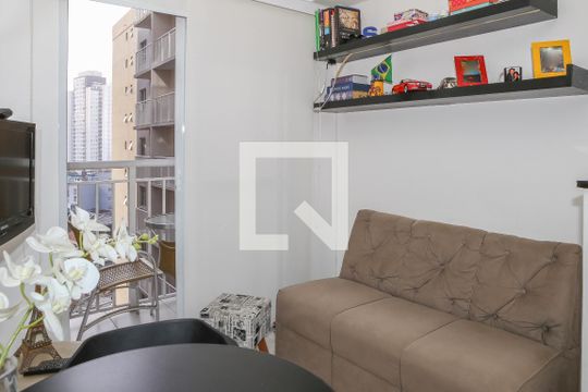 Sala de apartamento para alugar com 1 quarto, 30m² em Bom Retiro, São Paulo