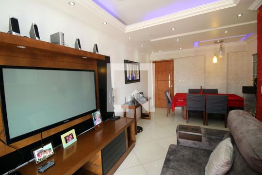 Sala de apartamento à venda com 3 quartos, 110m² em Vaz Lobo, Rio de Janeiro