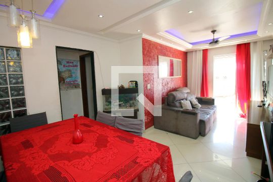 Sala de apartamento à venda com 3 quartos, 110m² em Vaz Lobo, Rio de Janeiro