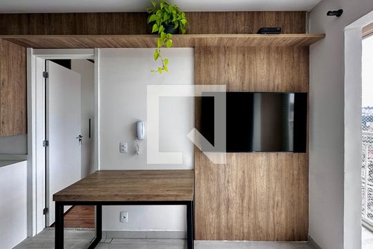 Sala de apartamento para alugar com 1 quarto, 34m² em Vila das Belezas, São Paulo