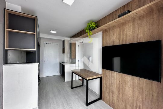 Sala de apartamento para alugar com 1 quarto, 34m² em Vila das Belezas, São Paulo